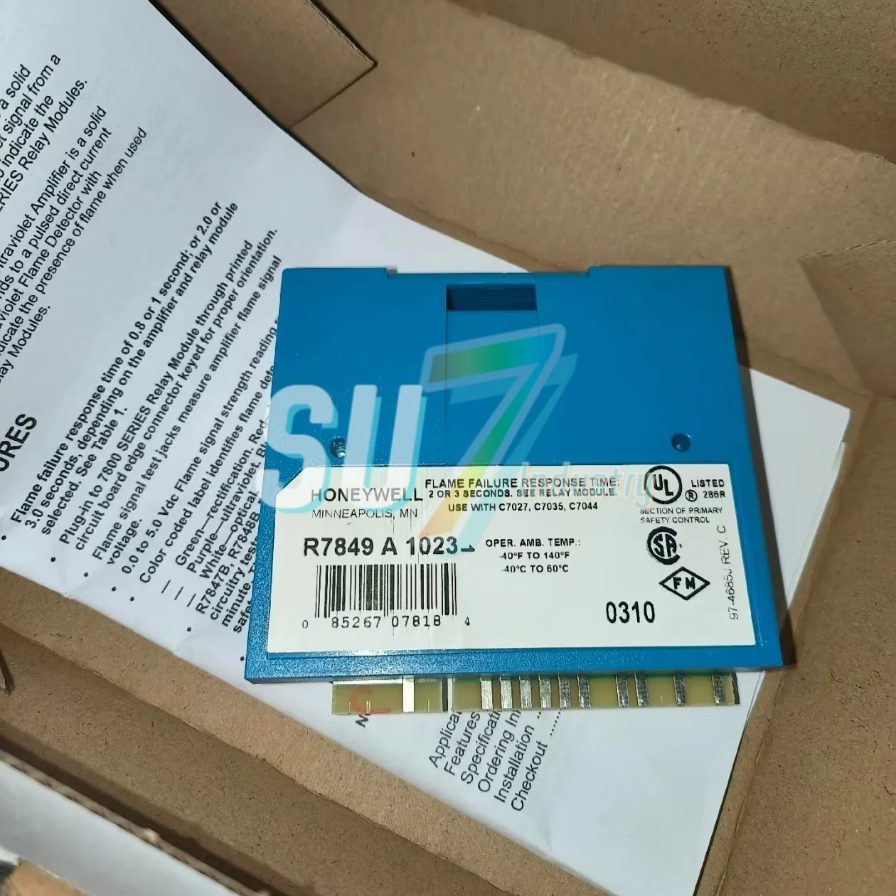 مضخم اللهب R7849A1023 جديد في المخزون المربع