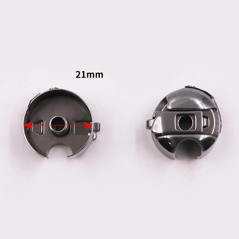 1PCS Sewing Machine Bobbin Case Stainless Steel Bobbin Case for Front Loading 15 Class Machines Suitable for Household Sewing