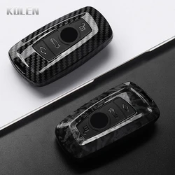ABS Carbon Fiber Style Car Key Case Cover For BMW 1 3 5 7 Series X1 X3 X4 X5 F10 F15 F16 F20 F30 F18 F25 M3 M4 Accessories Fob