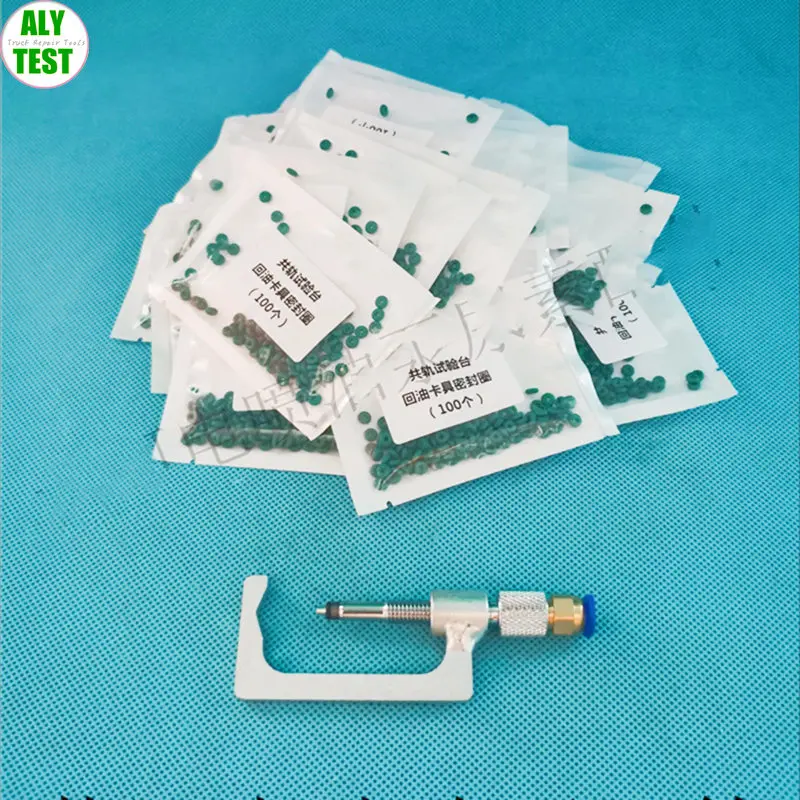 Diesel Common Rail Injector Oil Return Clamp Fixture Pierścienie uszczelniające Narzędzie do naprawy podkładki