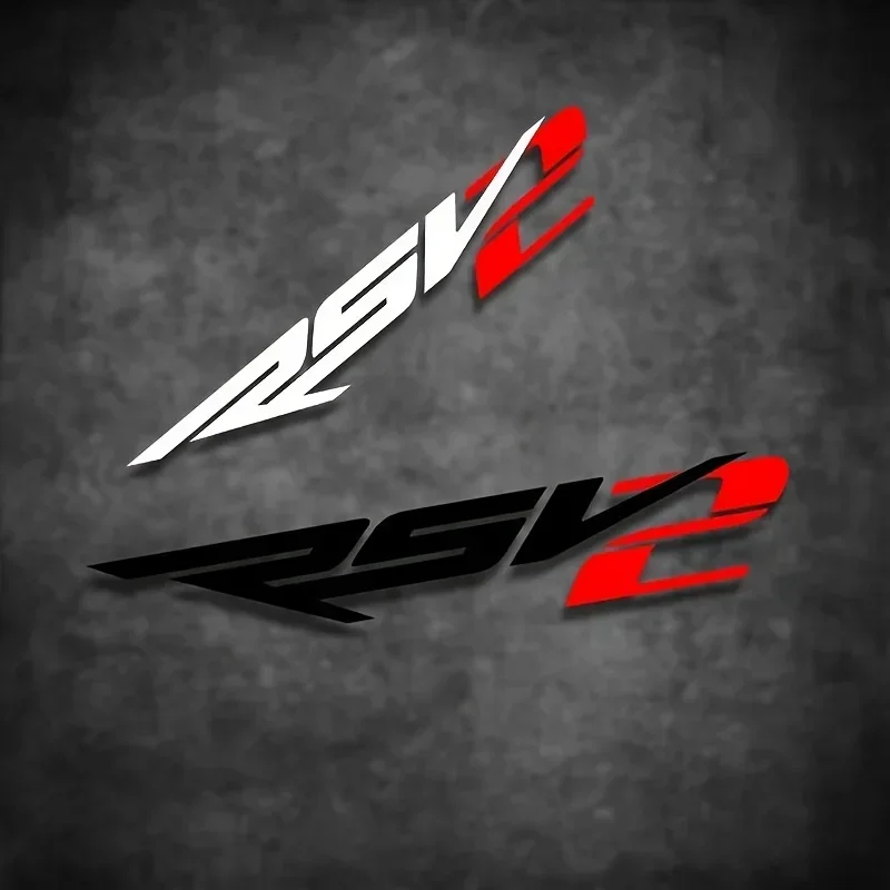 1PC Racing-Themed "RSV2" Car Decal, Eye-Catching Sticker for Car Style Lovers to Adorn Cars
