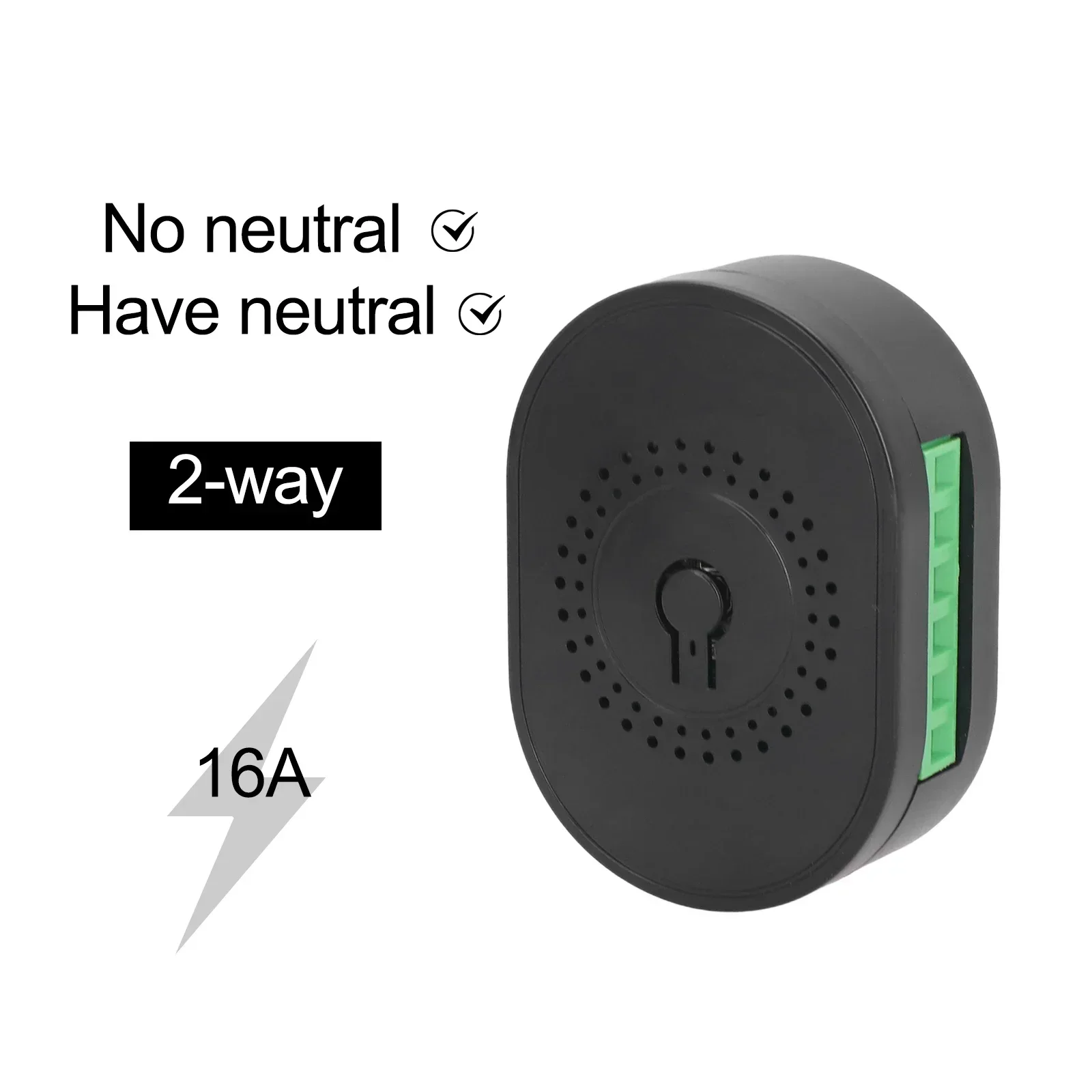 

Easily Automate Your Lights Dual Functionality in One Compact For Zigbee Smart Switch Without a Neutral Requirement