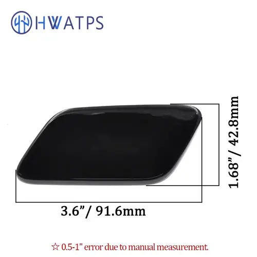 Imagen 2 del producto Cubierta de arandela de faro delantero, boquilla de pulverización, tapa de chorro para Subaru Forester S5 SK SK5 SK9 SKE 2018-2021 86636SJ120 86636SJ130