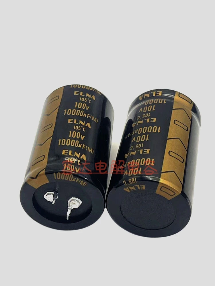 New 100v10000uf electrolytic capacitor Filter audio 10000UF100V Ina ELNA 35X70