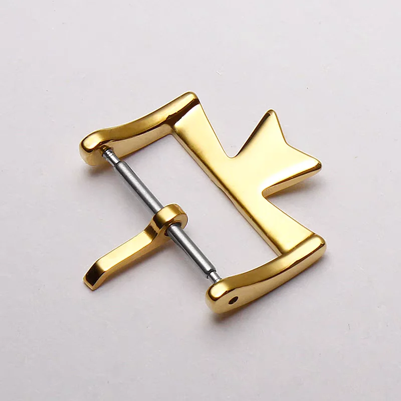 Metal Watch Clasp For Vc Vacheron Watch Strap Buckles Constantin 16mm 18mm Silvery Golden Rose Gold Stainless Steel Pin Clasp image 5