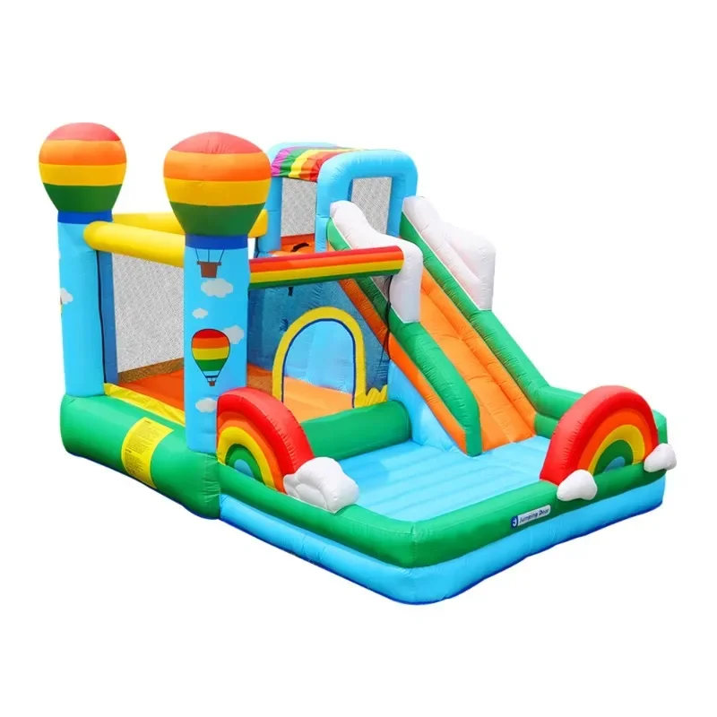 Castle Equipment Wedding Party bounce house Inflatable Slide Inflatable House Rainbow Inflatable Castle