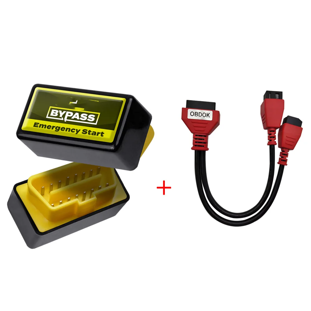 For FIAT Bypass Emergency Start Device Plug and Start with OBD2 Adapter Cable SGW For Chrysler FCA 12 + 8 Repair Diagnostic Tool