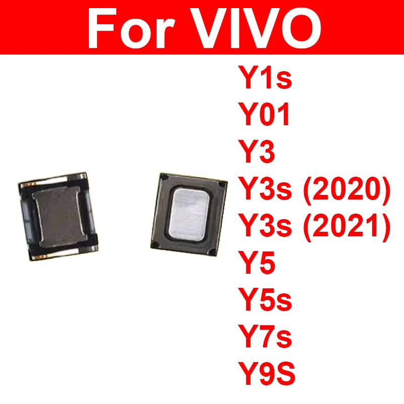 

Динамик с микрофоном для VIVO Y1 Y01 Y3 Y3s 2021 2020 Y5 Y5s Y7s Y9s, встроенный звуковой приемник, запасные части