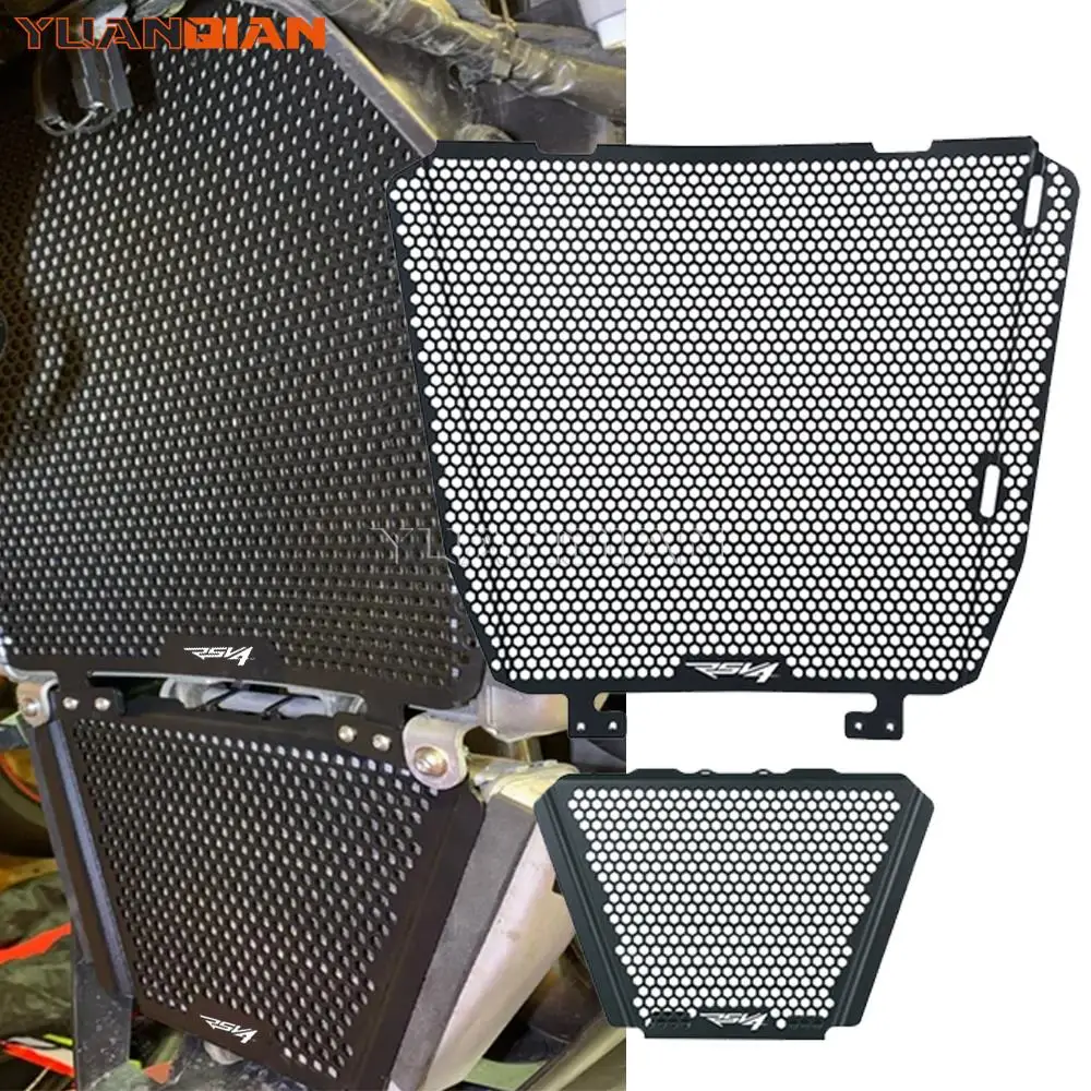 

Motorcycle Radiator Grille Guard Cover Protector For Aprilia RSV4 1000 RF RR 2024 2023 2022 2021 2020 2019 2018 2017 2016 2015