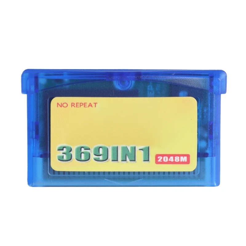 369 in 1 English Edition Game Card Video Game Cartridge Card for Console Classical Retro Gaming Collection