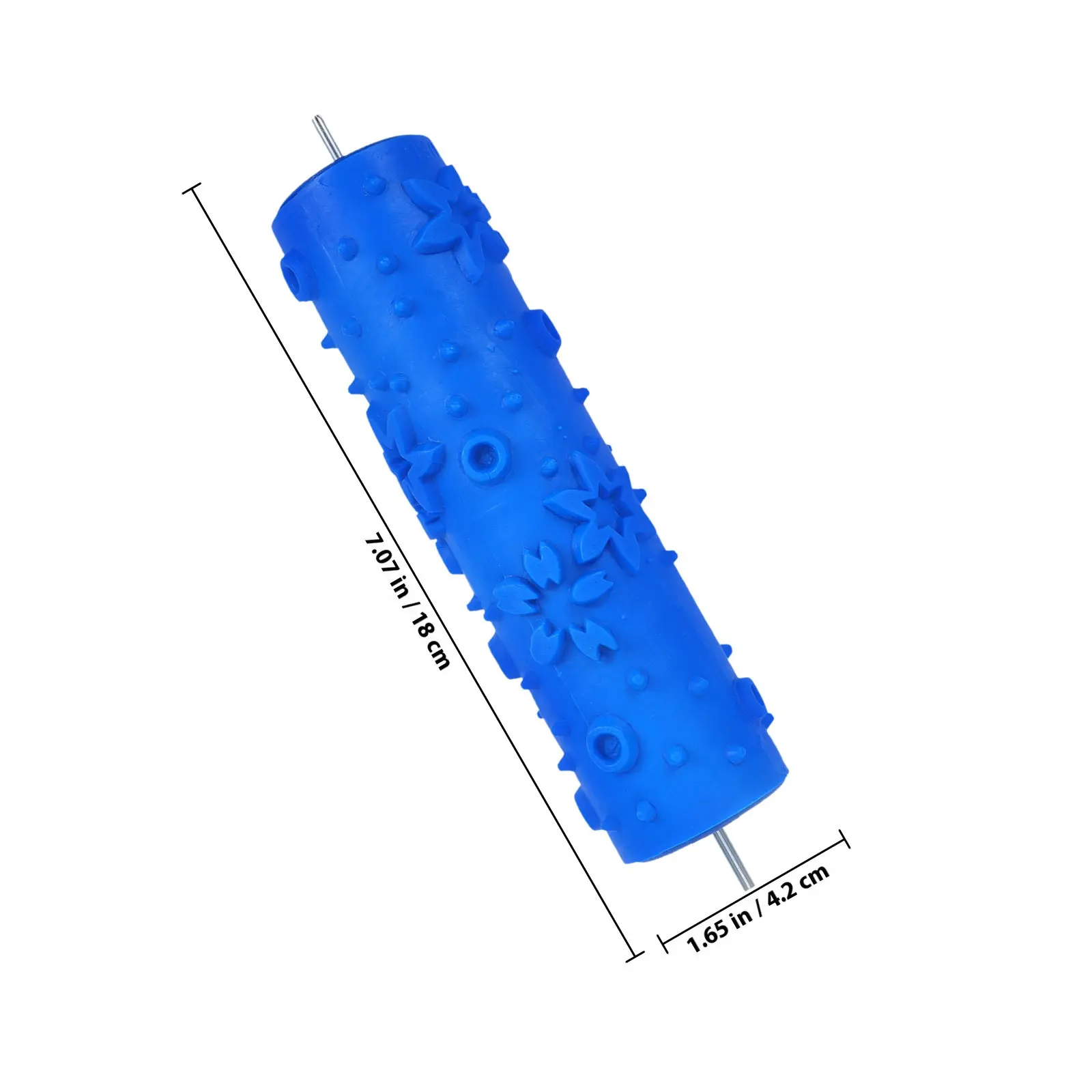 Decorative Pattern Paint Roller for Walls Texture Painting Tool Rubber Embossing Roller DIY Wall Art Ceiling Home Decoration Kit