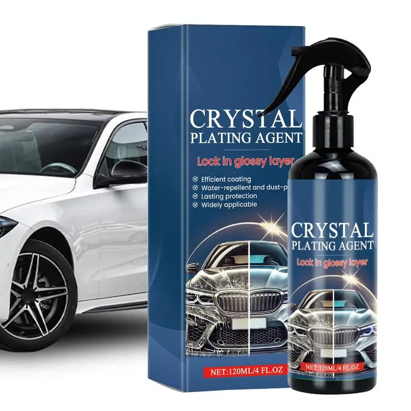 

Coating Agent Spray 120ml Safety Mild Car Coating Agent Spray Long Lasting Multifunctional Car Maintenance Spray Coating