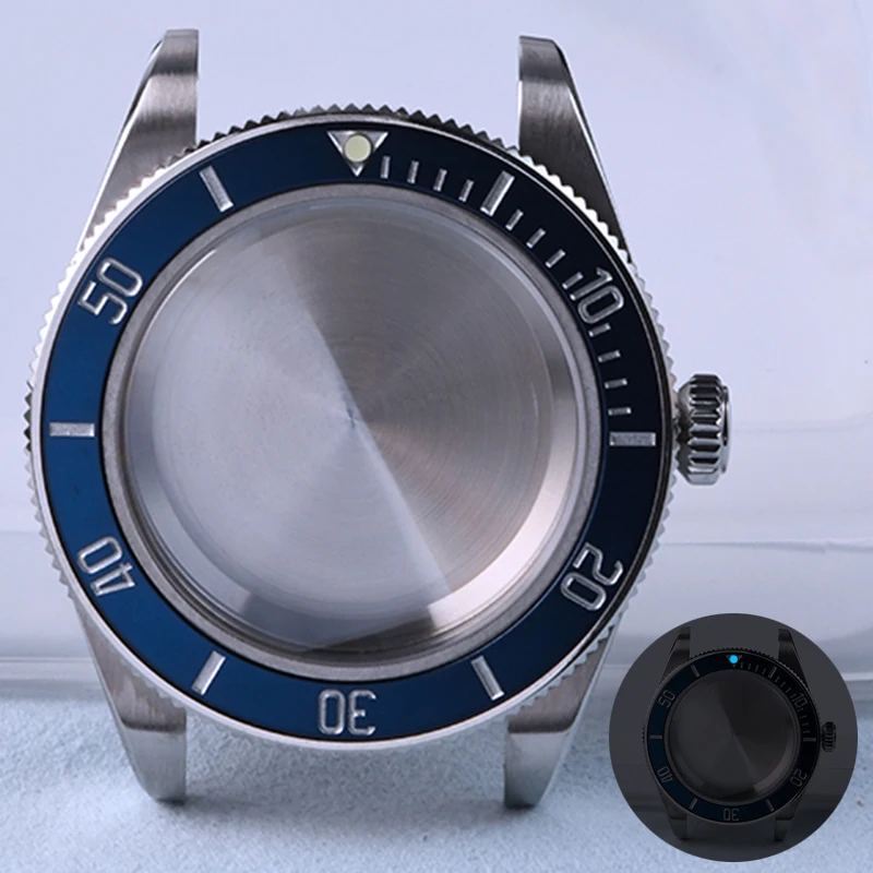 

HEIMDALLR корпус часов из нержавеющей стали, корпус для часов для дайвинга, сапфировое стекло, 20 бар, водонепроницаемый, подходит для NH35A NH36A, автоматический механизм