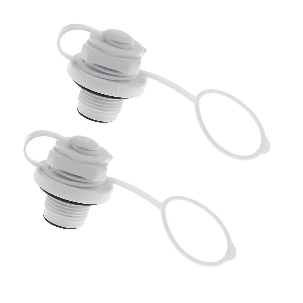 Air Valve Inflatable Plastic Screw Cap Leak Proof Replacement for Inflatable Boat Rowing Kayak Raft