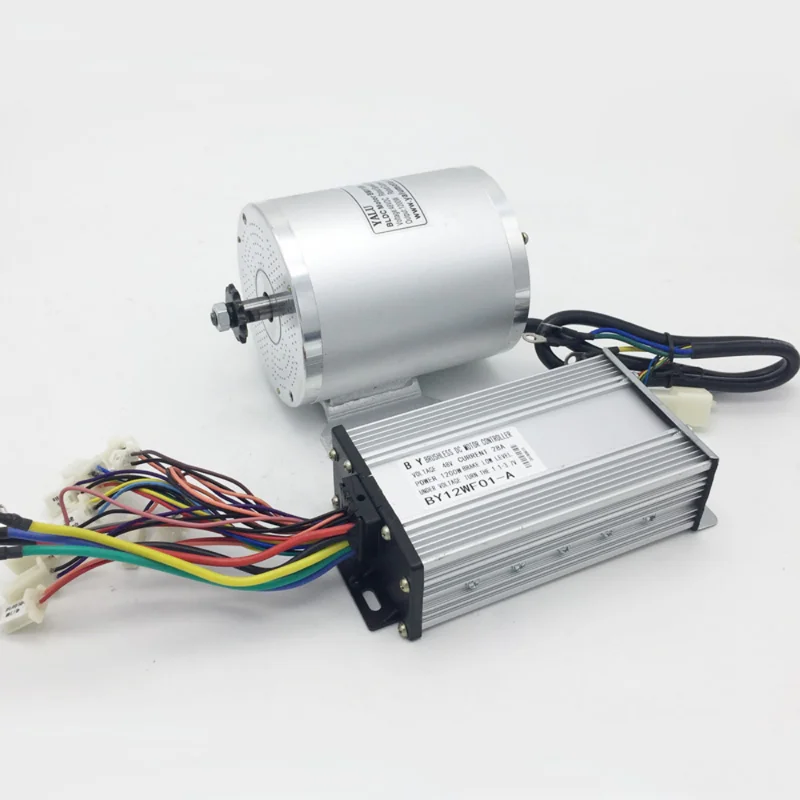 BM1109 1200W 48V E Scooter Electric Motorcycle Motor with Brushless Dc Motor with Controller for DIY