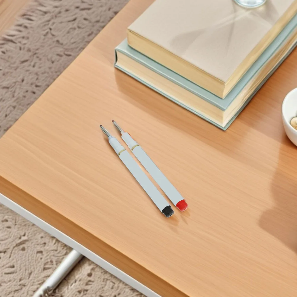 

6Pcs Oil-Based Ink Marker Pens for Construction Deep Hole Markers Woodworking Carpenter Precision Marking Marker Pens for Wood