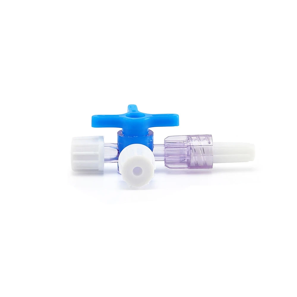 Wholesale Disposable 3 Way Silicone Medical Safety Plastic Infusion Valve 10 SETS