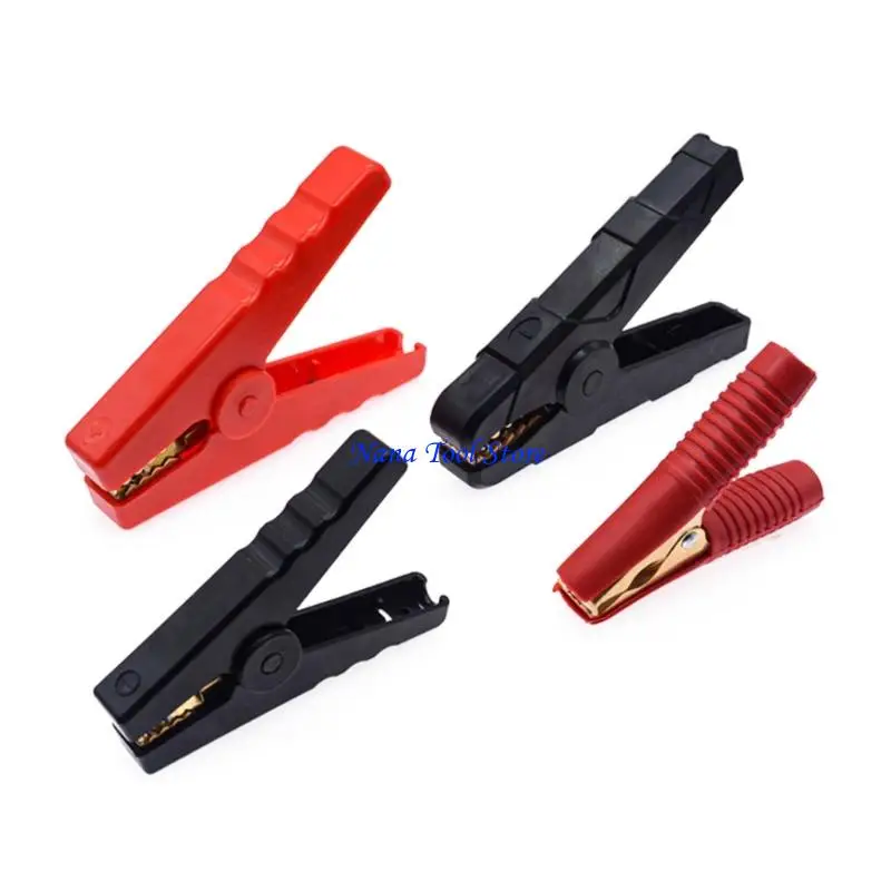 

31GJ Copper Battery Clamps 100A 300A 500A High Current Applications Plastic Insulated