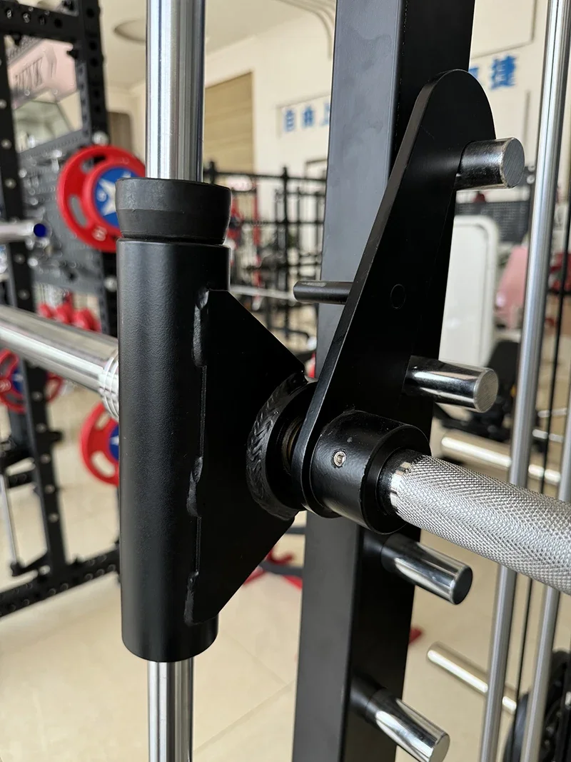 Commercial All-In-One Gym Fitness Power Rack Multi-Functional Steel Smith Squat Rack Exercise Machine For Chest Shoulder Workout