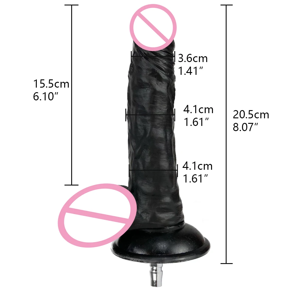 ROUGH BEAST Sex Machine Dildo Attachment for Vac-U-Lock Masturbation Machine Women and Man Anal Plug Sex Toy Masturbator Product