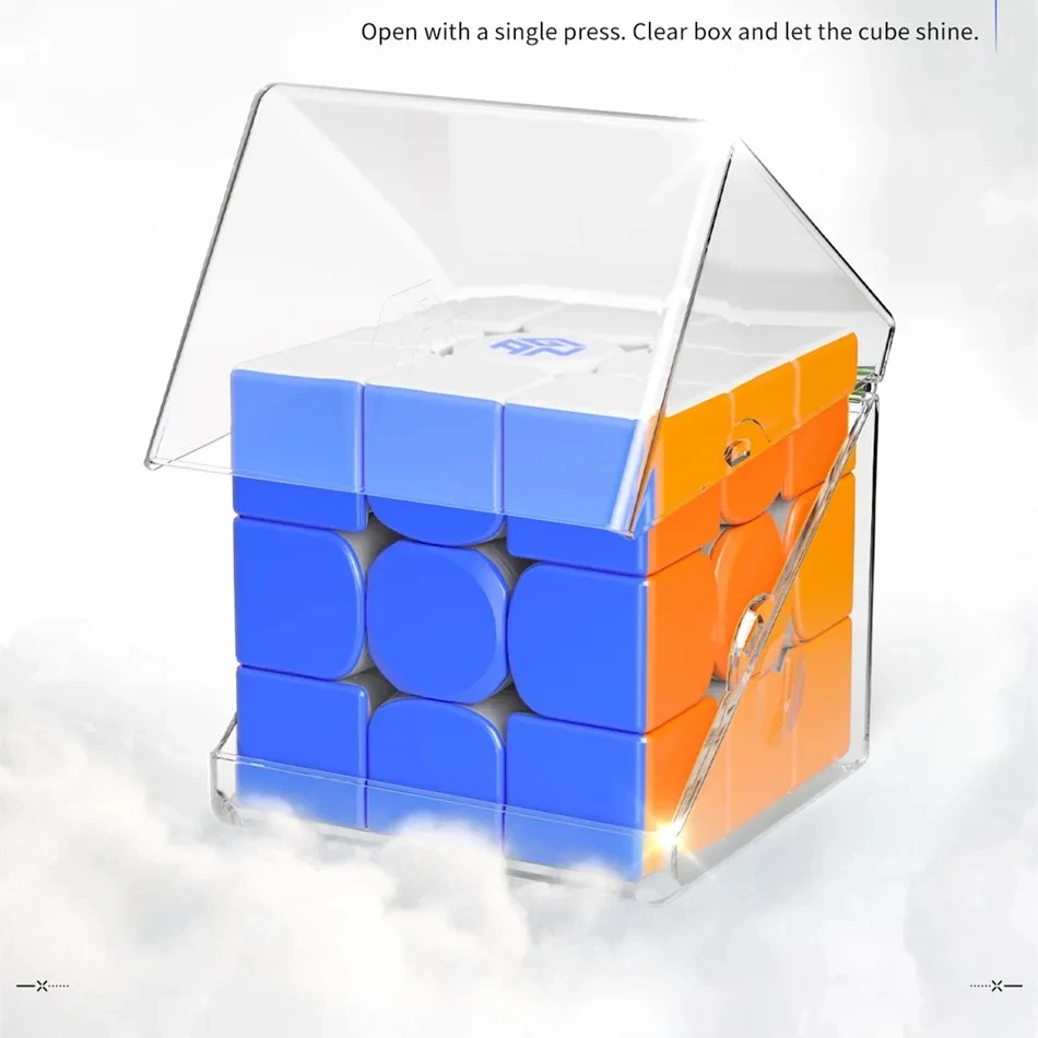 GAN 12 Maglev UV Magnetic Magic Cube Gan12 M Leap 3x3 Magnets Puzzle Speed Cubes Professional Gan12 M Pro Cubes Puzzle Toys