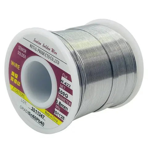 주석 와이어 용융 송진 코어 납땜 와이어 롤, 전기 수리, IC 수리용 무세정 하이 퀄리티, 200g, 300g, 500g