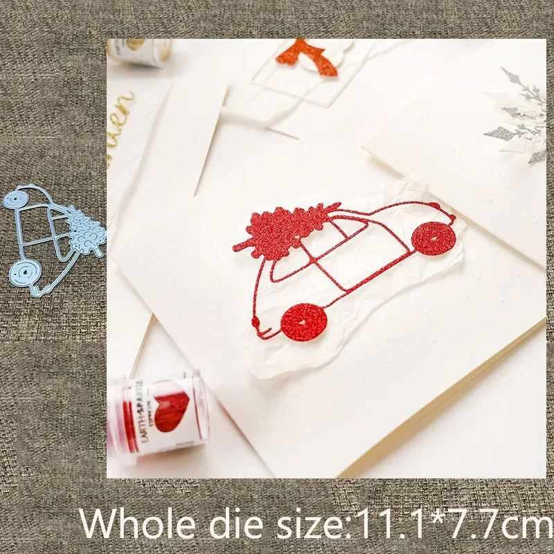 

XLDesign Craft Metal stencil mold Cutting Die tree car decoration scrapbook die cut Album Paper Card Craft Embossing