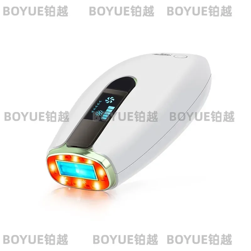 Sapphire IPL Hair Removal Device Home Use Red Light Cooling Strong Pulse Photon Epilator Painless Permanent Body Face