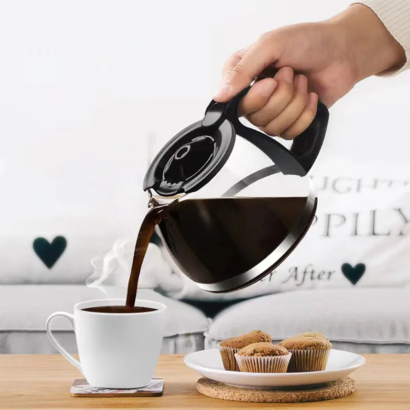 Cafetera de goteo semiautomática de estilo americano para el hogar