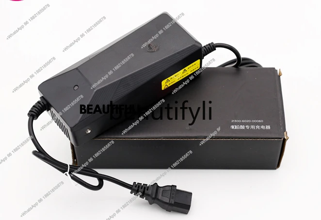 Electric vehicle accessories charger 60V72V lead-acid new G national standard port power plug