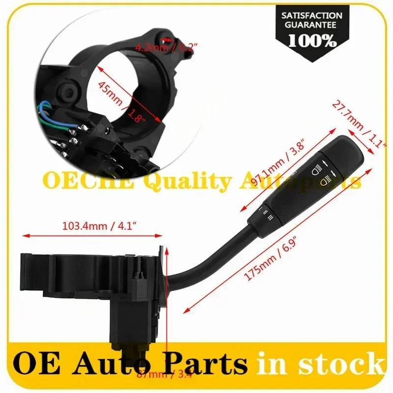 1PCS 1685450110 Turn Signal Switch FOR MERCEDES A Class W168 1685450110 Steering Column COMBINED Switch Oe# 168 545 01 10