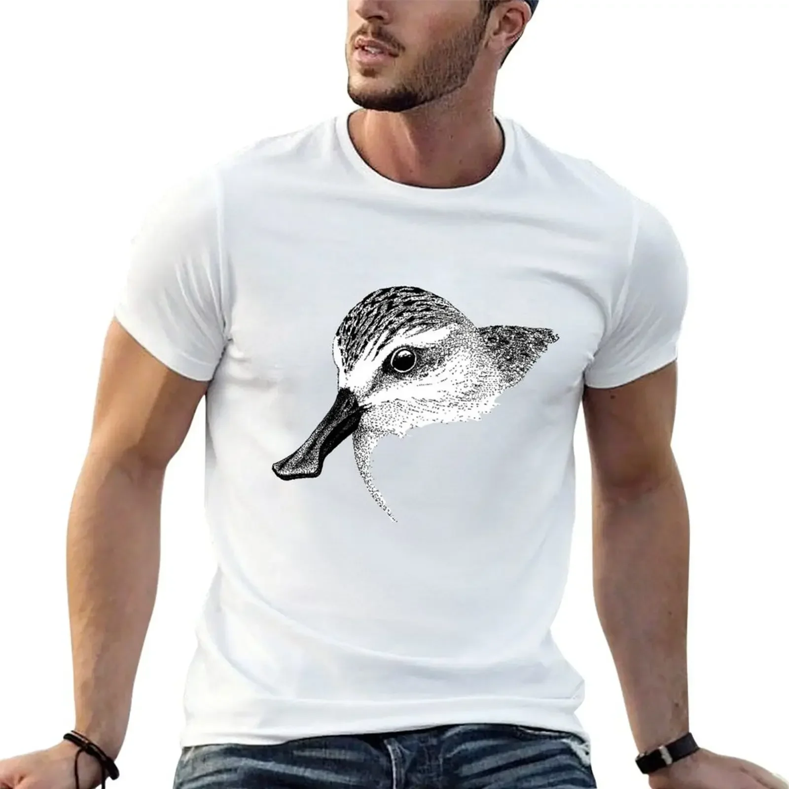 SpoonieThe Spoon-billed Sandpiper T-Shirt blanks quick-drying shirts graphic tees men tshirt