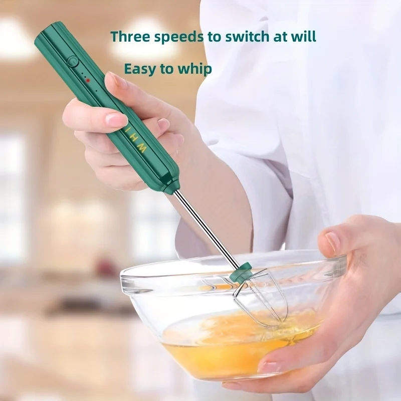 2000W Handheld  Milk Frother - Create Delicious Frappes, Lattes, And Matcha With Ease!