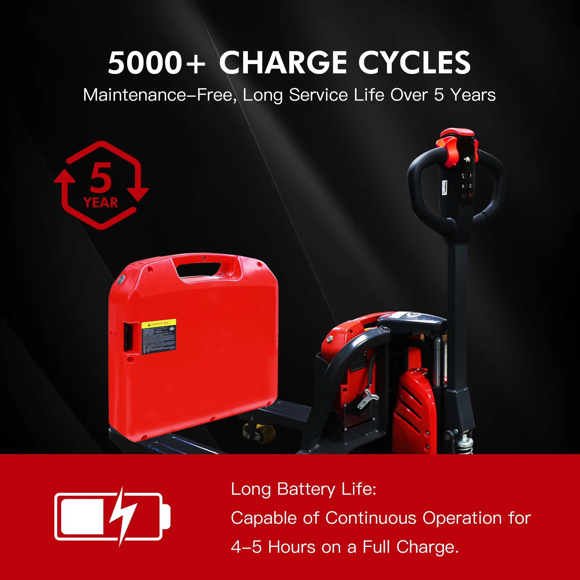 

24V 30/40A LiFePO4 Battery for HeLi CBD15J-LI-S/Longgong CBD15-E1C/Tailifu