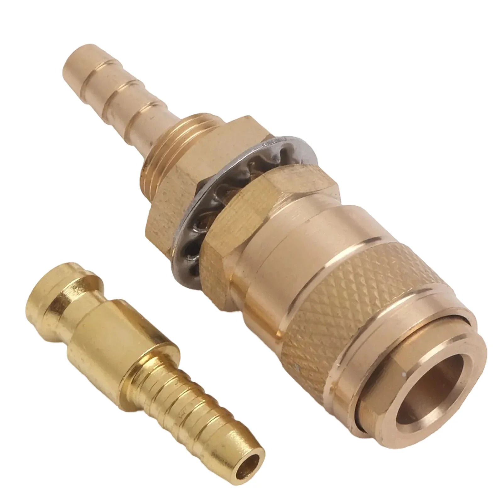 For TIG Welding Torch Models 12 18 20 27 Gas Water Quick Connector Brass Hose Fitting 6mm Inner Diameter Tube Adapter Set