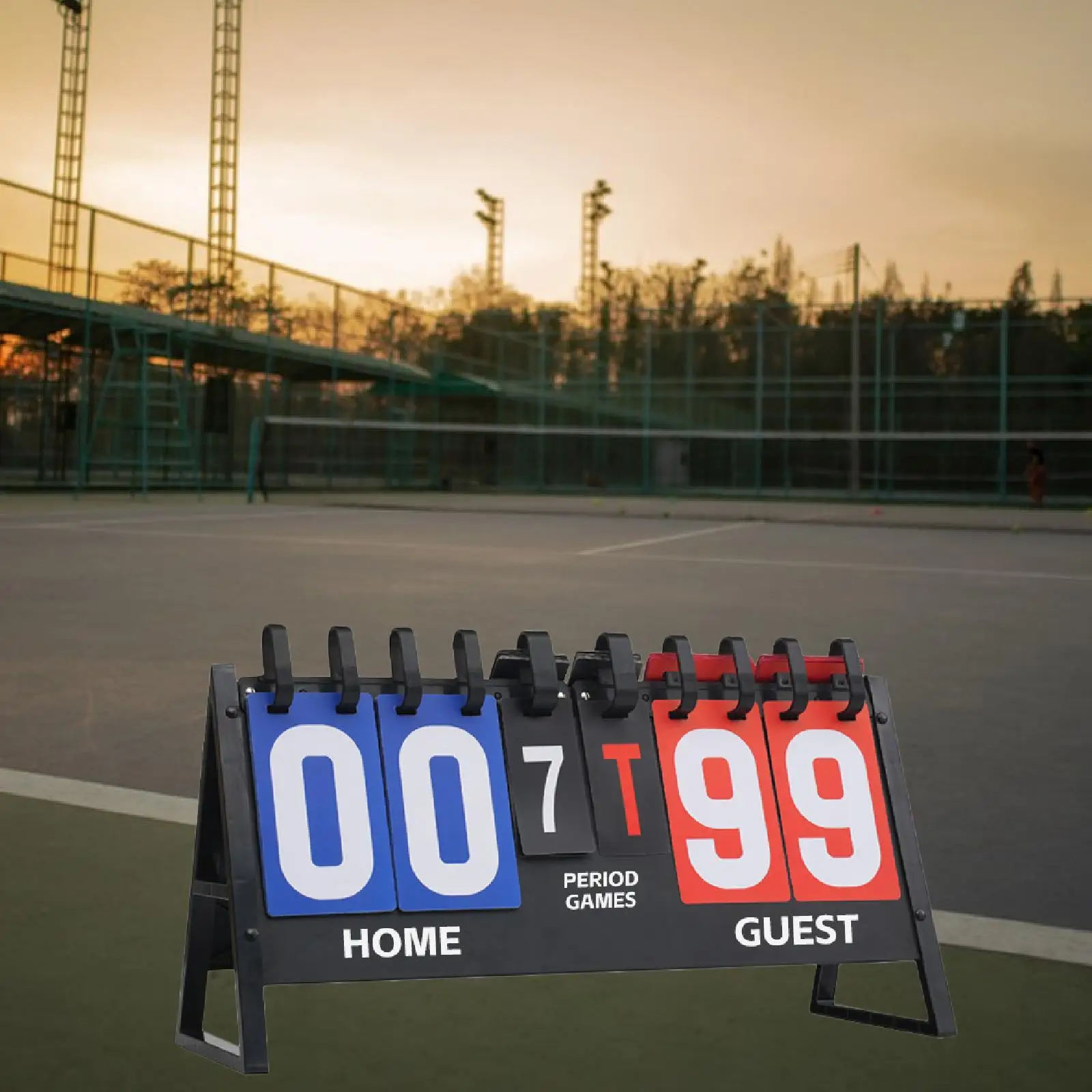 waterproof-sturdy-scoreboard-flipper-with-stable-base-for-basketball-volleyball-badminton-tabletop
