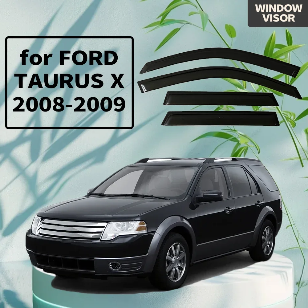 

Window Visor for FORD TAURUS X 2008-2009 Wind Deflectors Rain Guards Door Visor Vent Shades Ventvisor Exterior Parts