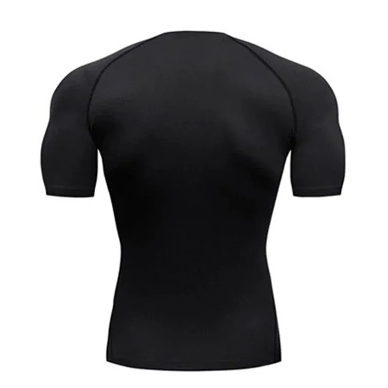3 Pack Men's Cool Dry Short Sleeve Compression Shirts Sports Baselayer T-Shirts Tops Athletic Workout T Shirt Gym Clothing