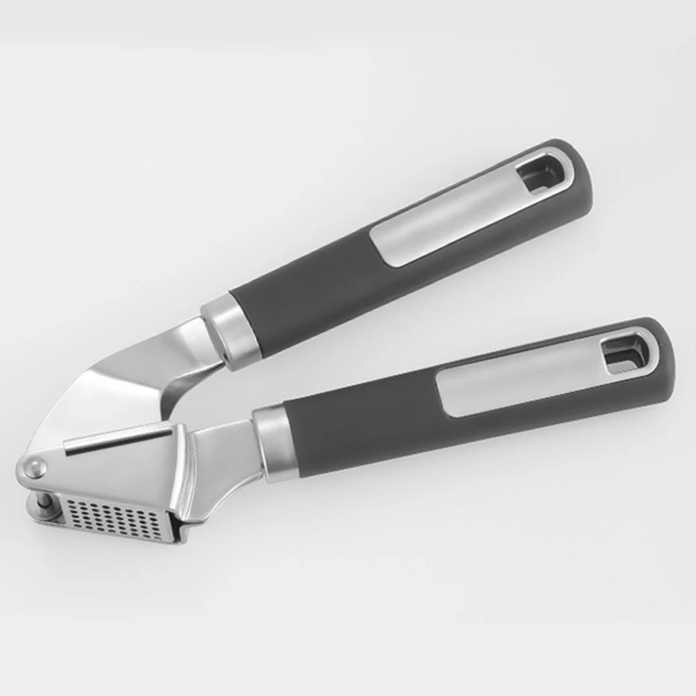

Garlic Press Stainless Steel Crusher Multifunctional Kitchen Manual Metal Rust-proof Tool
