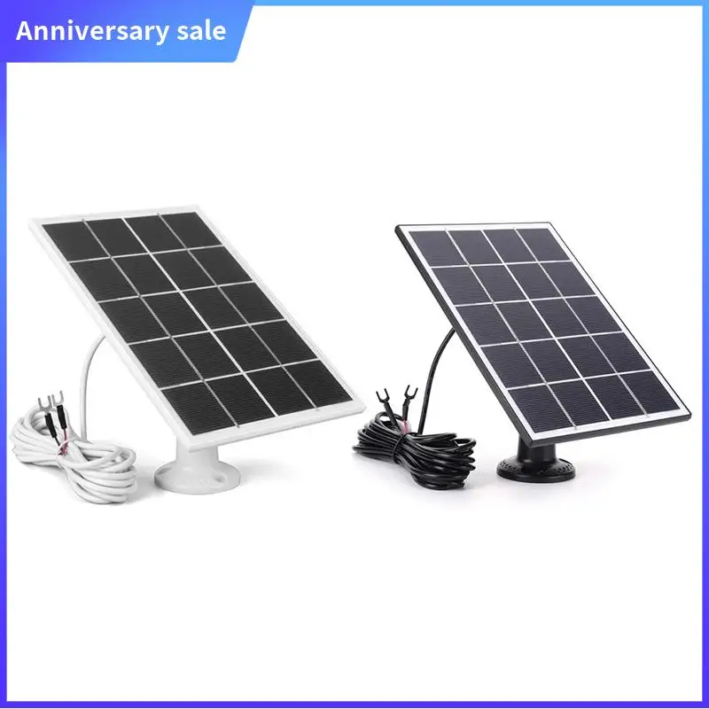 

20W Solar Panel Charger Forring Video Doorbell 360° Adjustable Mount Fordoorbell 4/3/3 Plus/2 A