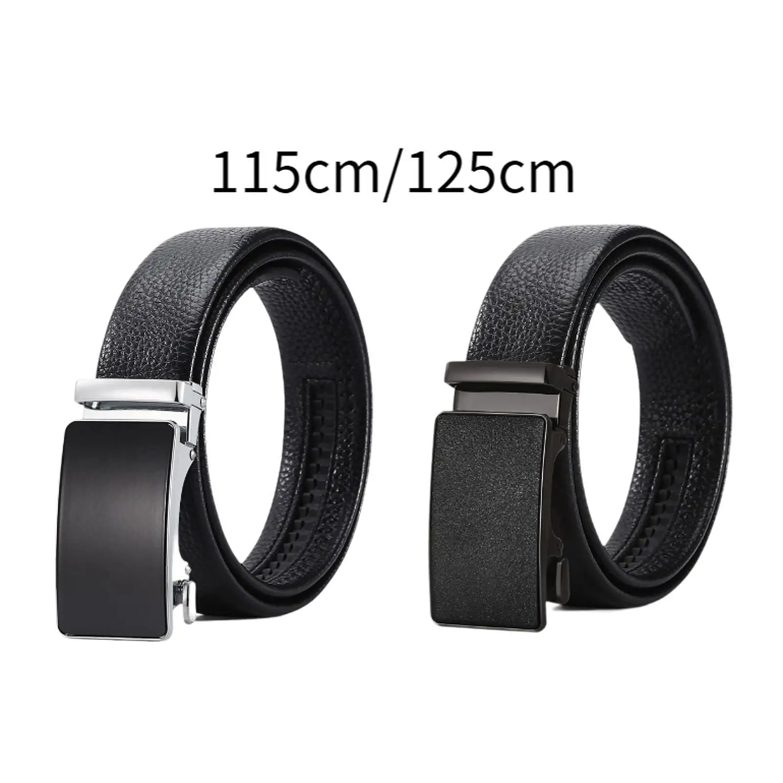 Men Belt Fashion Adjustable Ratchet Belt for Shirt Jeans Birthday Gift