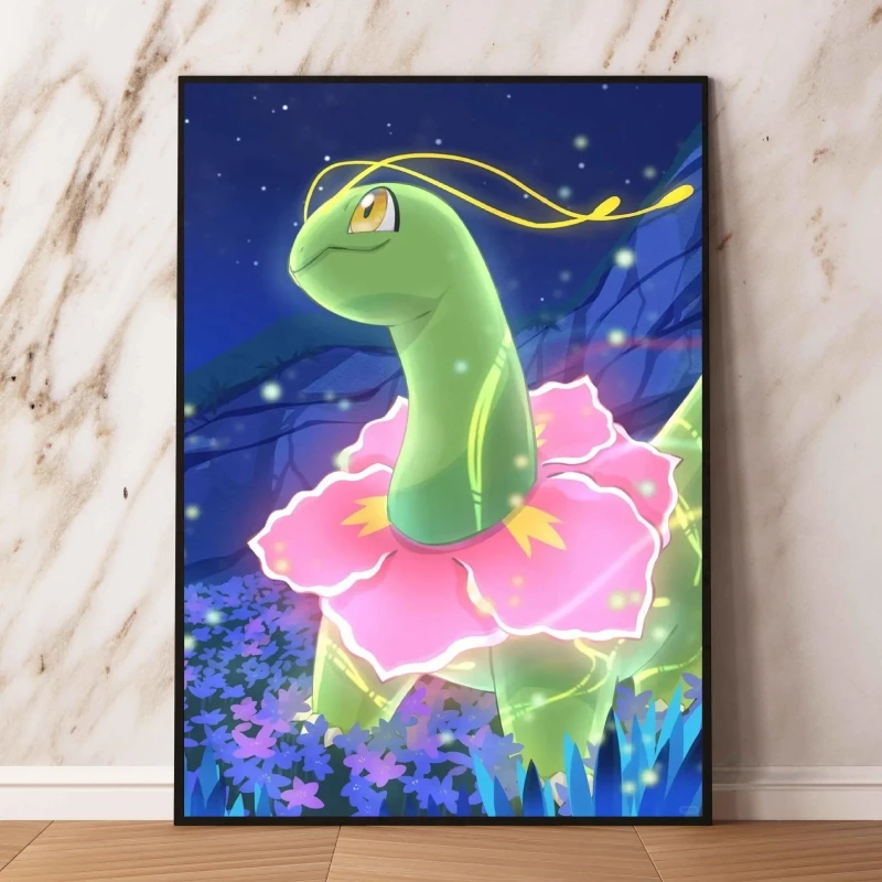 Pokemon Mewtwo Domineering Wall Decorative with A Powerful Aura and A Shocking Picture Ideal for Bedroom Living Room Decor