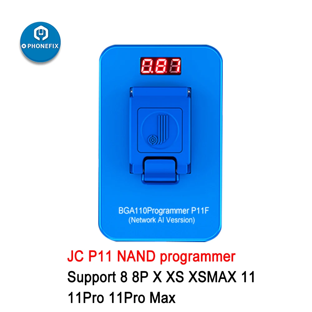 JC P13 P11F BGA110 PCIE NAND programmatore disco rigido per 6-13Promax strumento di riparazione schermo viola SYSCFG modifica dati un(wifi