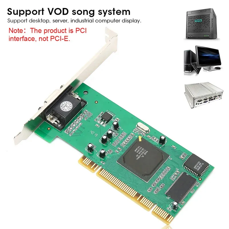 グラフィックス-カード-vga-pci-8mb-32bit-デスクトップ-コンピュータ-アクセサリ