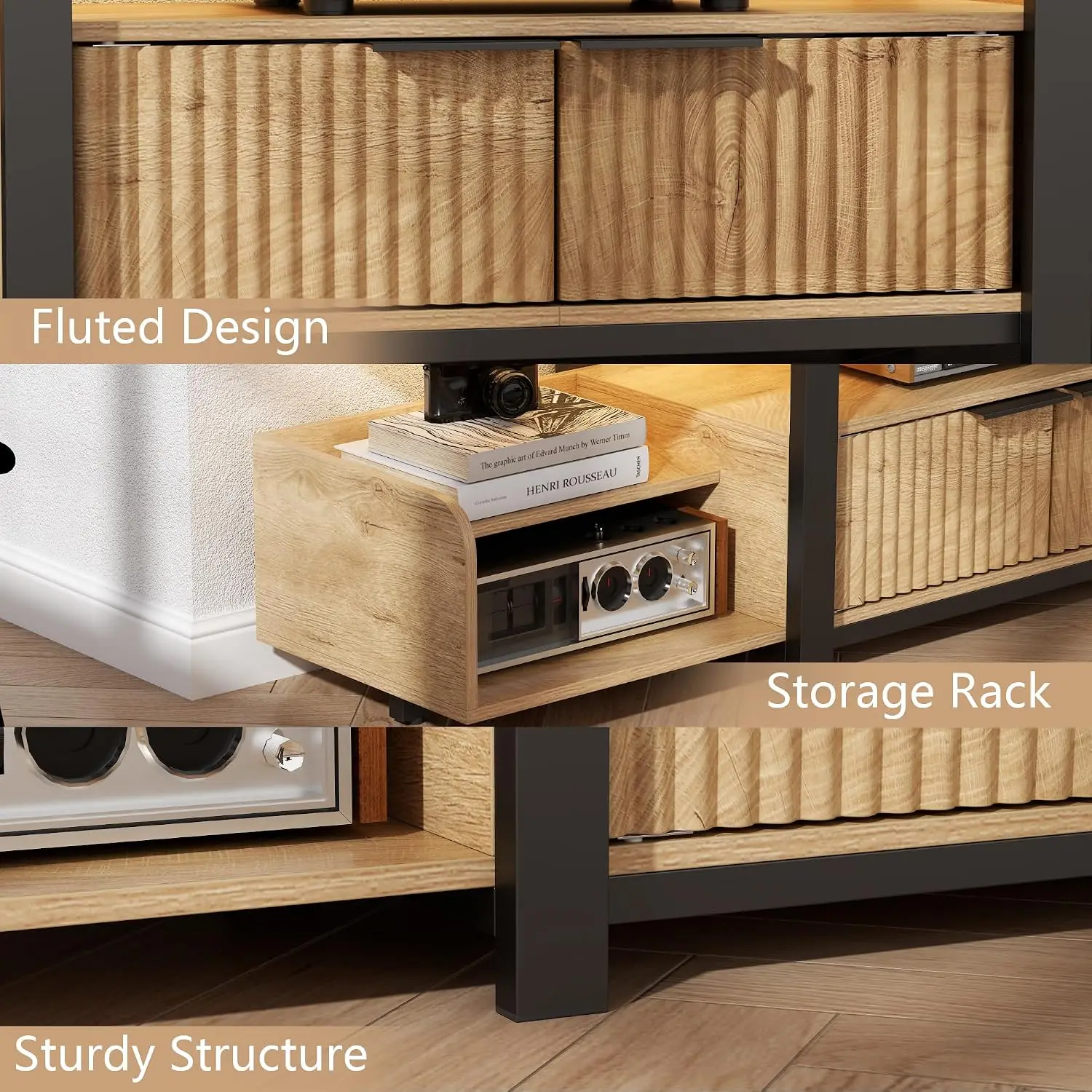 LED TV Storage Cabinet 5