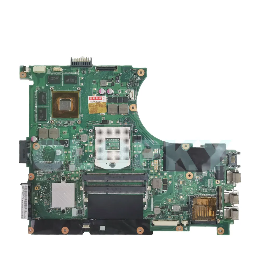 Материнская плата N56VB с графическим процессором GT630M GT650M GT740M GT750M для ASUS N56VM N56VV N56VJ N56VZ, материнская плата для ноутбука HM76 100% протестировано