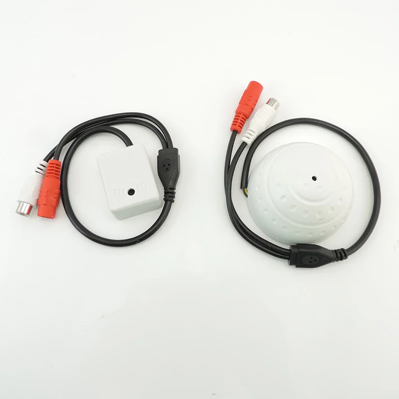 Mini CCTV Microphone Sound Monitor Audio Pick Up Device For Security Camera DVR Accessories Video Surveillance J17