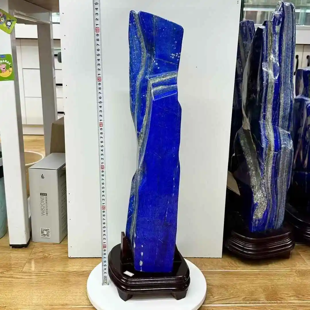 8-15kg Big House Decorations Crystal Stone Furnishings Natural Lapis Lazuli Original Raw Rough Mineral Specimen Rock Feng Shui