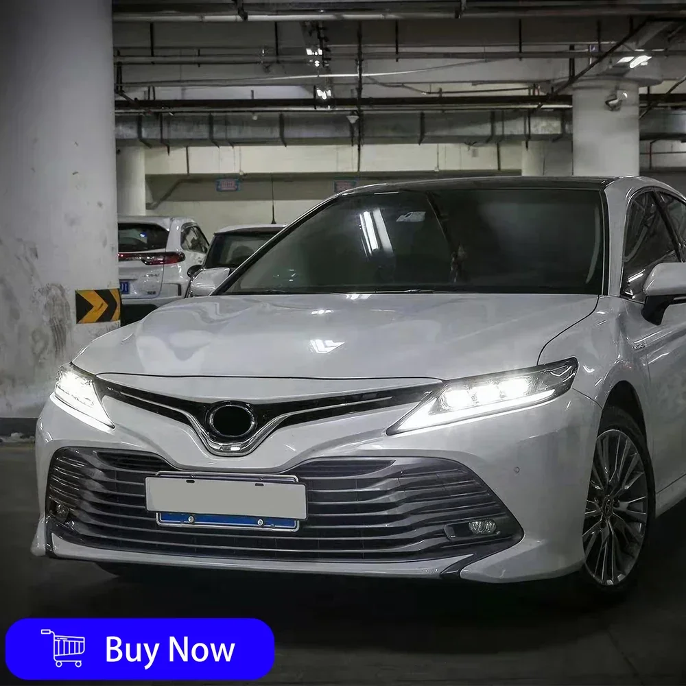 

For Toyota Camry 8th V7 Va7 2018-2023 Car Headlight Assembly Upgrade ES Lens Style High Quality Projector Dual Lens Accessories