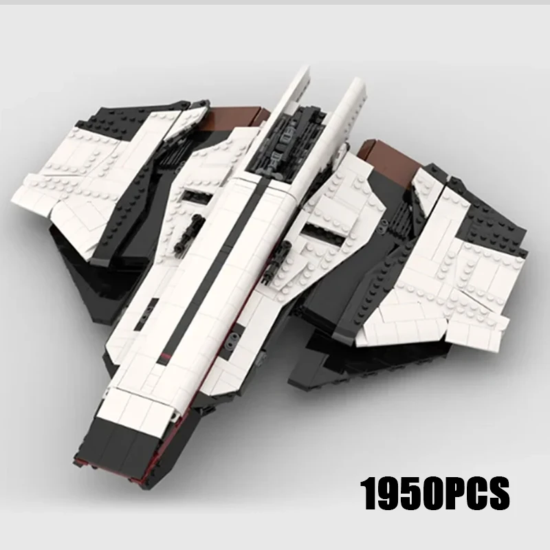 Moc Building Bricks Military Weapon Model Star Spirit Warship Technology Modular Block Gifts Toys For Children DIY Sets Assembly